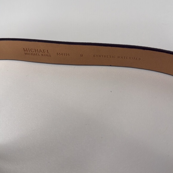 Michael Kors MK Signature Pull Chain Belt Bag black signature logo purse - Picture 4 of 12